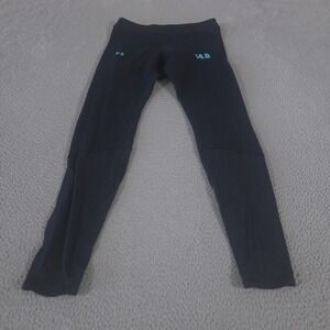 Under Armour Leggings‎ Womens Medium Black 4.0 Base ColdGear Thermal Grid Fleece